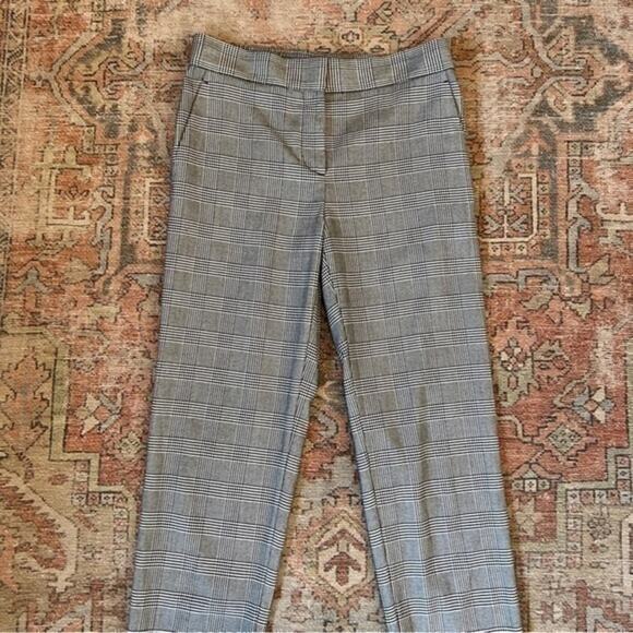 Ann Taylor Black and White Plaid Pants Size 0 - Picture 9 of 12